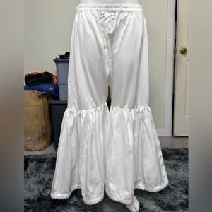 Viscous silk garara pants/ flare pants / wide leg pants